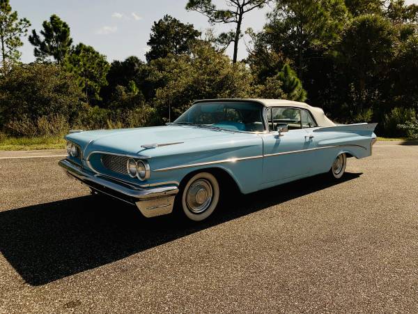 1959 PONTIAC CATALINA CONVERTIBLE - NO DEALER FEE! for sale in PORT RICHEY, FL – photo 2