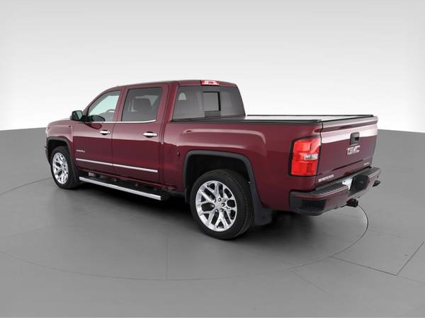 2014 GMC Sierra 1500 Crew Cab Denali Pickup 4D 5 3/4 ft pickup Red -... for sale in Fresh Meadows, NY – photo 7