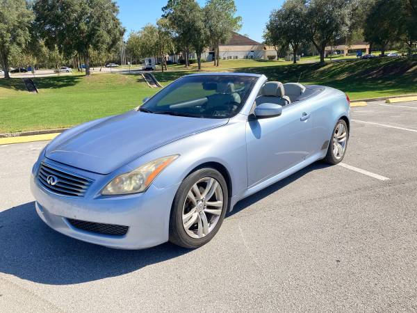 2012 infinity G37 V6 Convertible 114,000 miles ac (((will trade)) -... for sale in Ocala, FL – photo 8