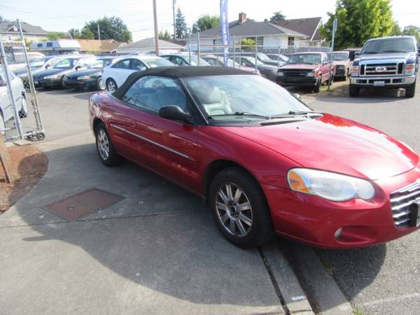 2004 *Chrysler* *Sebring* *Limited 2dr Convertible* - cars & trucks... for sale in Marysville, WA – photo 3