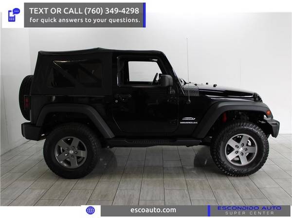 2011 Jeep Wrangler 4x4 4WD Sport SUV - - by dealer for sale in Escondido, CA