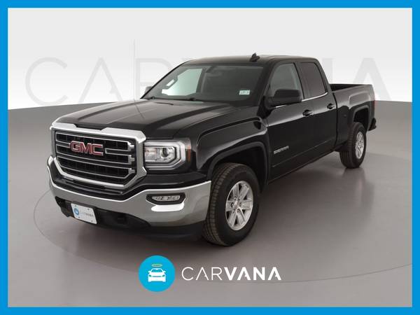 2018 GMC Sierra 1500 Double Cab SLE Pickup 4D 6 1/2 ft pickup Black for sale in Indianapolis, IN