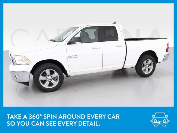 2018 Ram 1500 Quad Cab Harvest Pickup 4D 6 1/3 ft pickup White for sale in Buffalo, NY – photo 3