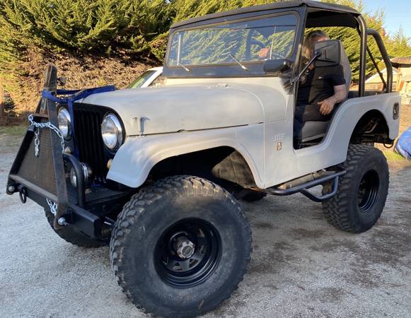 1969 Jeep CJ5 4x4 truck - 5 new 33” tires, V6 clean title - pre smog... for sale in Soquel, CA – photo 2