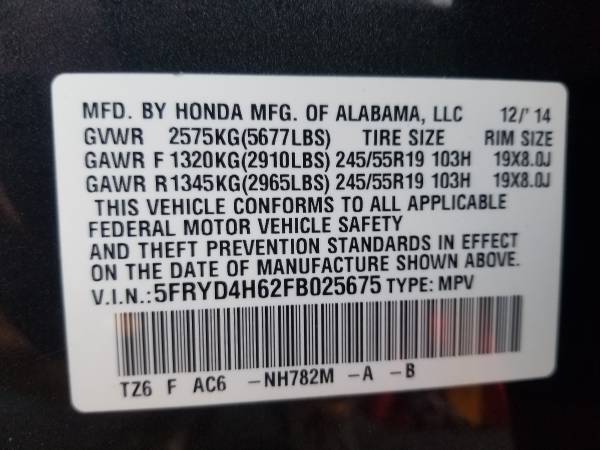 Beautiful 2015 Acura MDX - cars & trucks - by owner - vehicle... for sale in Searcy, AR – photo 8