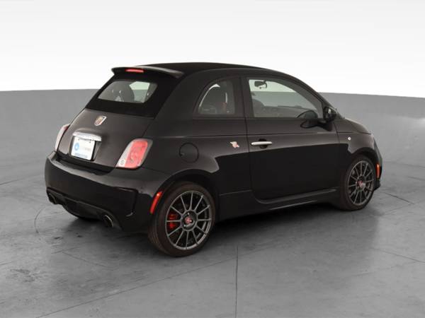 2015 FIAT 500 Abarth Cabrio Cabriolet 2D Convertible Black - FINANCE... for sale in Arlington, District Of Columbia – photo 11