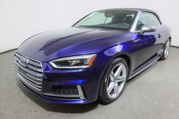 2018 Audi S5 Cabriolet, Navarra Blue Metallic/Black Roof - cars &... for sale in Wall, NJ – photo 9
