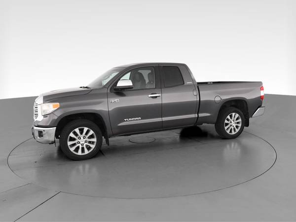 2014 Toyota Tundra Double Cab Limited Pickup 4D 6 1/2 ft pickup Gray... for sale in Atlanta, GA – photo 4
