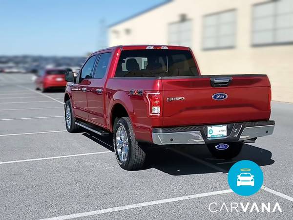 2017 Ford F150 SuperCrew Cab XLT Pickup 4D 5 1/2 ft pickup Red for sale in Atlanta, MS – photo 8