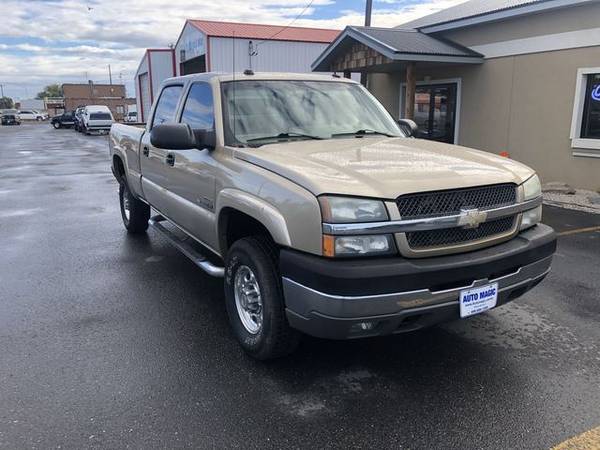 2004 Chevrolet, Chevy Silverado 2500HD LT Crew Cab Short Bed 4WD -... for sale in Billings, MT – photo 5