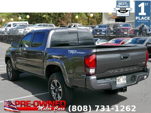 2018 TOYOTA TACOMA DOUBLE CAB, only 28k miles! - cars & trucks - by... for sale in Kailua-Kona, HI – photo 5
