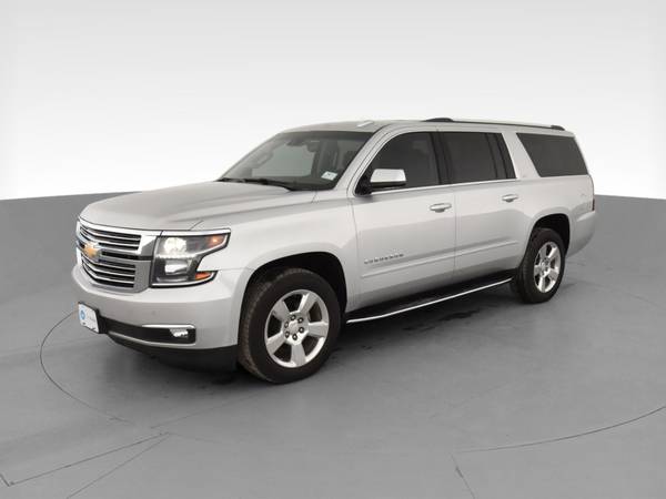 2016 Chevy Chevrolet Suburban LTZ Sport Utility 4D suv Silver - -... for sale in Washington, District Of Columbia – photo 3