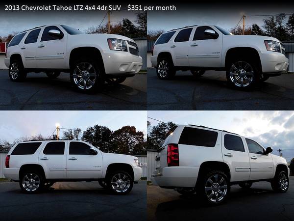 414/mo - 2014 Chevrolet Tahoe LTZ 4x4SUV FOR ONLY for sale in KERNERSVILLE, NC – photo 20