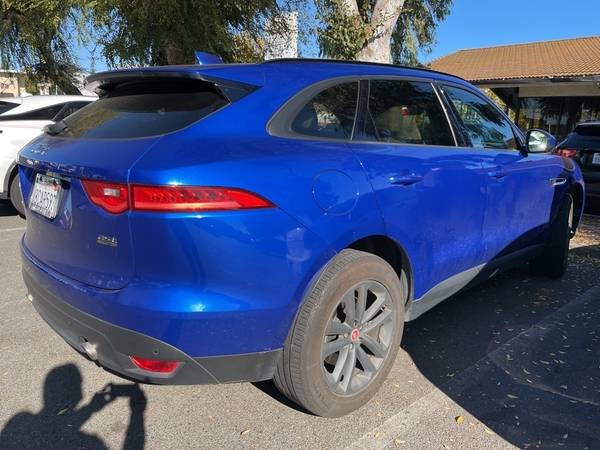 2018 Jag Jaguar FPACE 25t Premium suv Caesium Blue Metallic - cars &... for sale in San Jose, CA – photo 3