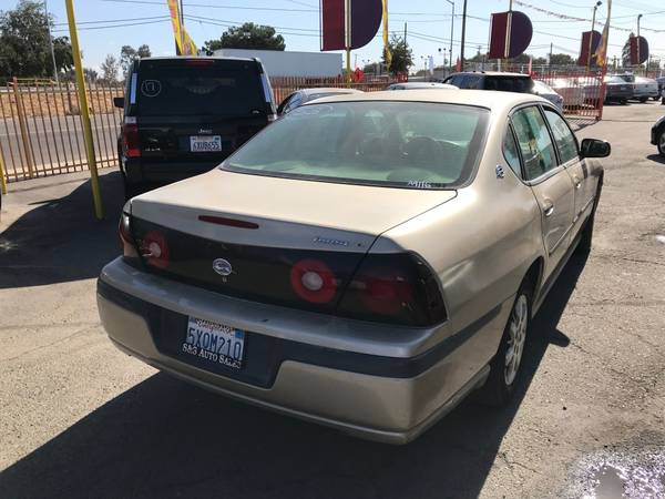 $1,995. CASH, out-the-door, 2005 CHEVY IMPALA, AUTO, GOLD, V-6, 122K for sale in Modesto, CA – photo 8