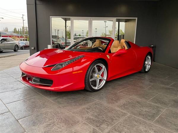 2013 Ferrari 458 Spider Convertible Convertible - - by for sale in Bellingham, WA – photo 15