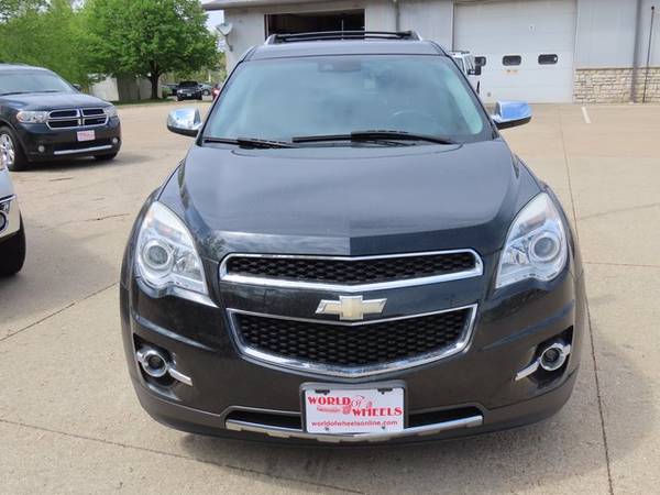 2013 Chevy Chevrolet Equinox LTZ suv Black - - by for sale in Ankeny, IA – photo 2