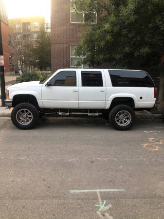 1995 CHEVY SUBURBAN LIFTED - cars & trucks - by owner - vehicle... for sale in Denver , CO – photo 2