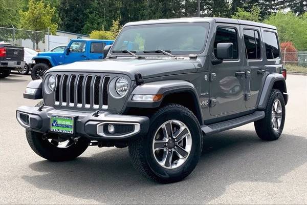 2018 Jeep Wrangler Unlimited 4x4 4WD SUV Sahara Convertible - cars & for sale in Olympia, WA – photo 13