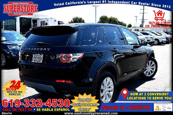 2017 LAND ROVER DISCOVERY SPORT SE -EZ FINANCING-LOW DOWN! - cars &... for sale in El Cajon, CA – photo 3