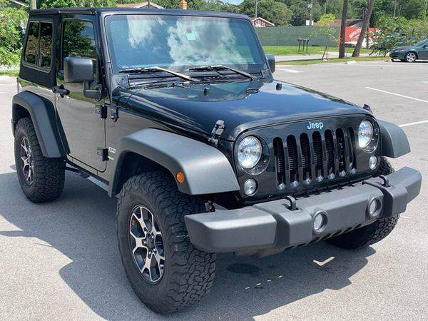 2018 Jeep Wrangler Sport 4x4 2dr SUV 100% CREDIT APPROVAL! for sale in TAMPA, FL