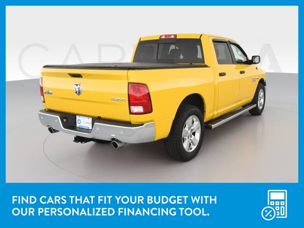 2016 Ram 1500 Crew Cab Big Horn Pickup 4D 5 1/2 ft pickup Yellow for sale in Denver , CO – photo 8