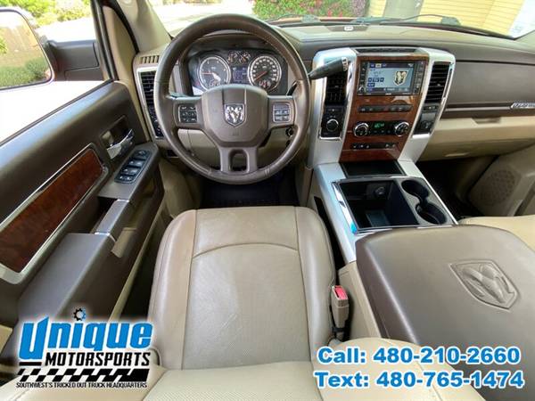 2012 DODGE RAM 3500 LARAMIE 3500 DRW 4X4 CREW UNIQUE TRUCKS - cars & for sale in Tempe, AZ – photo 20