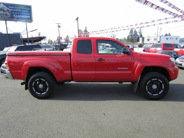 2007 Toyota Tacoma 4X4 Access V6 BRIGHT RED 164K SUPER SHARP MUST for sale in Milwaukie, OR – photo 6