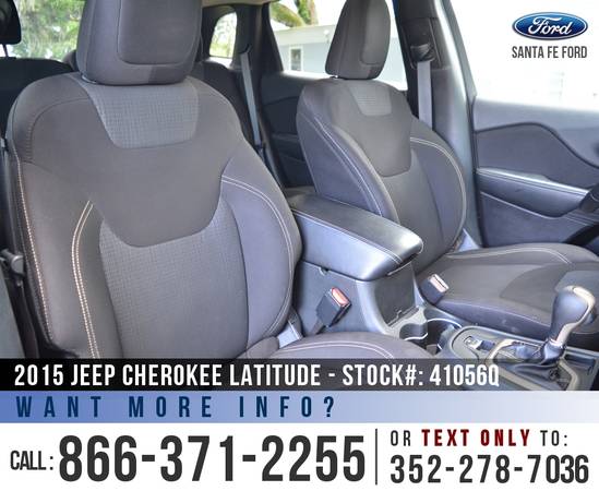 2015 Jeep Cherokee Latitude Remote Start - Camera - Cruise for sale in Alachua, FL – photo 22