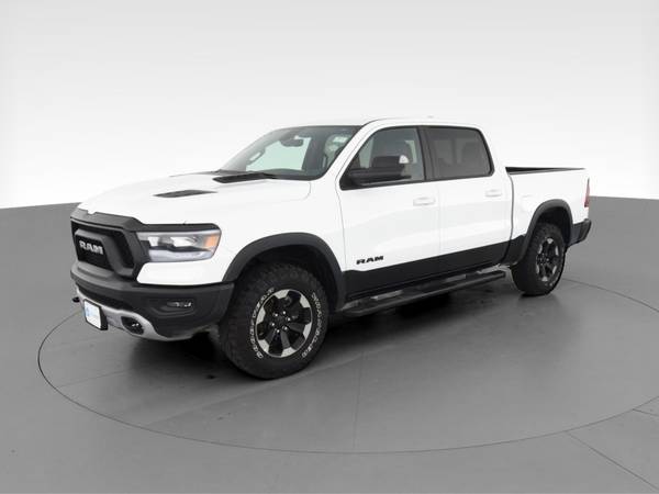2020 Ram 1500 Crew Cab Rebel Pickup 4D 5 1/2 ft pickup White -... for sale in Chicago, IL – photo 3
