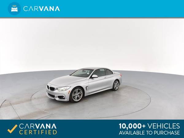 2014 BMW 4 Series 428i Convertible 2D Convertible SILVER - FINANCE for sale in Atlanta, CA – photo 6