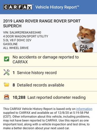 2019 Land Rover Range Rover Sport Black Good deal! - cars & trucks -... for sale in Minneapolis, MN – photo 3