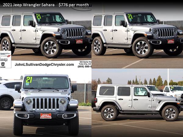 2021 Jeep Wrangler Sahara FOR ONLY 783/mo! - - by for sale in Yuba City, CA – photo 14