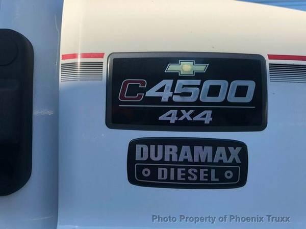 2005 Chevrolet C4500 DIESEL * 4X4 FLATBED chassis dump - cars &... for sale in south amboy, NJ – photo 7