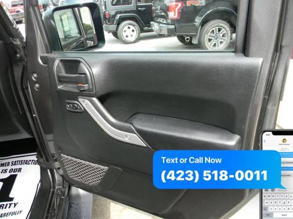 2018 Jeep Wrangler JK Unlimited Sahara 4WD - EZ FINANCING AVAILABLE! for sale in Piney Flats, TN – photo 21