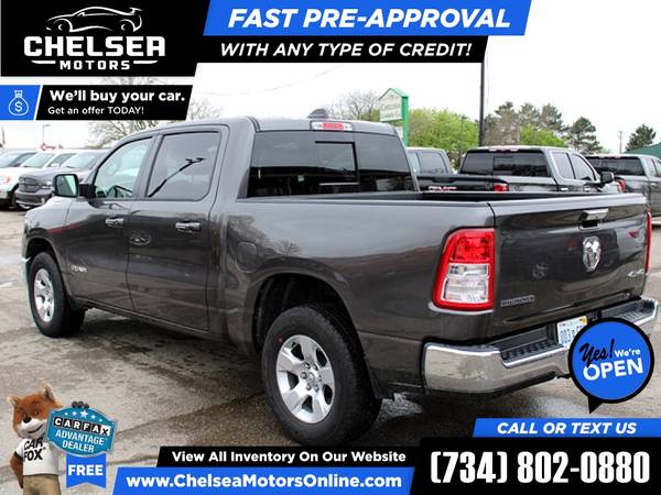 600/mo - 2019 Ram 1500 Big Horn/Lone Star 4WD! Crew 4 WD! Crew for sale in Chelsea, MI – photo 7