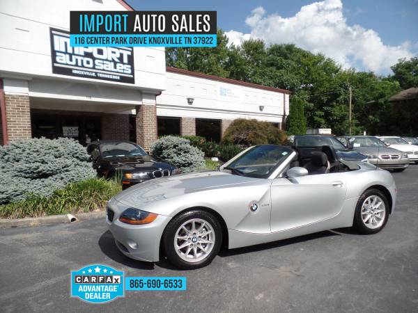 2003 BMW Z4 ROADSTER! 2.5LITER! 5-SPEED MANUAL! LOW MILES! CONVERTIBLE for sale in Knoxville, TN – photo 3