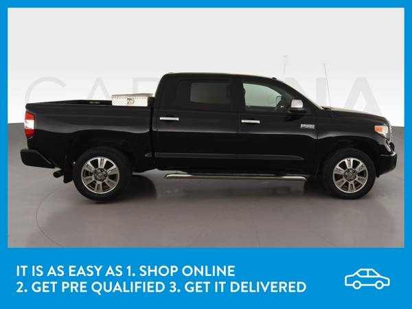 2014 Toyota Tundra CrewMax Platinum Pickup 4D 5 1/2 ft pickup Black for sale in Columbia, MO – photo 10