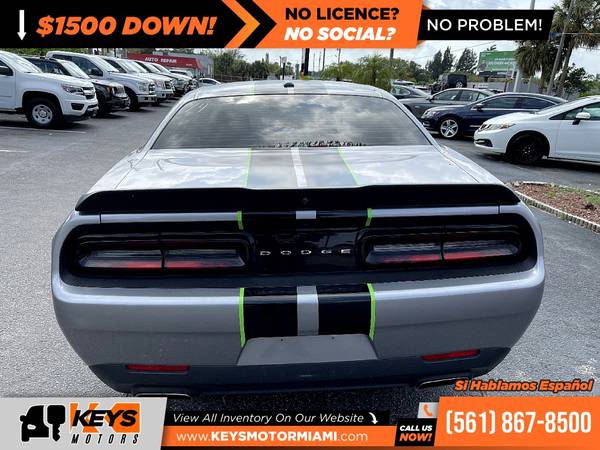 380/mo - 2018 Dodge Challenger SXT - - by dealer for sale in West Palm Beach, FL – photo 6