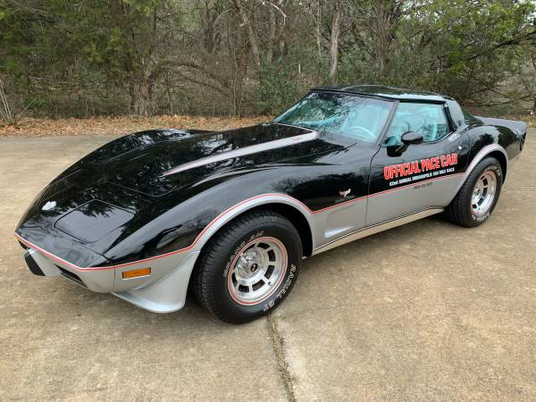 1978 Chevrolet Corvette Indy pace car 5k miles stk 9986 - cars & for sale in New Braunfels, TX – photo 2
