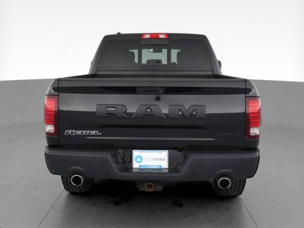 2017 Ram 1500 Crew Cab Rebel Pickup 4D 5 1/2 ft pickup Black -... for sale in Hanford, CA – photo 9