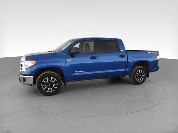 2017 Toyota Tundra CrewMax SR5 Pickup 4D 5 1/2 ft pickup Blue - -... for sale in Fort Lauderdale, FL – photo 4