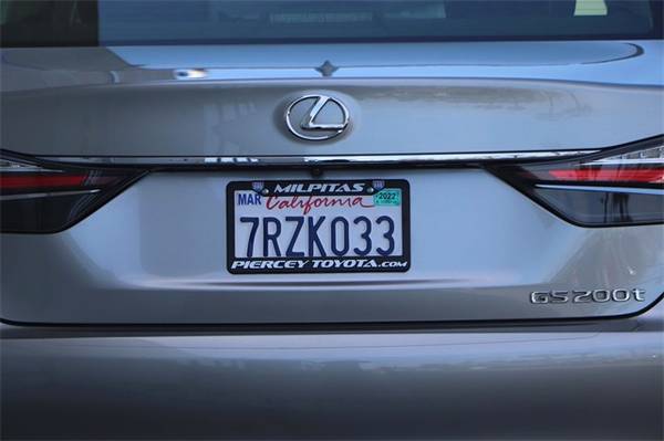2016 Lexus GS 200t sedan Silver - - by dealer for sale in Milpitas, CA – photo 6