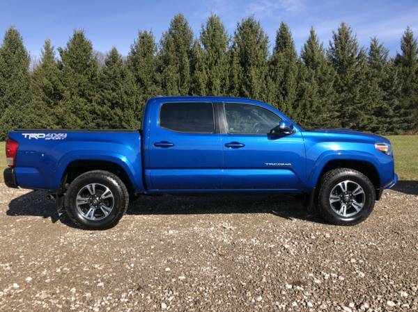 2016 *Toyota* *Tacoma* *TRD SPort 4x4* Blazing Blue - cars & trucks... for sale in Johnstown , PA – photo 2