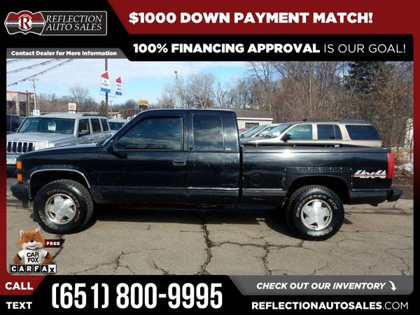 1996 Chevrolet C/K 1500 FOR ONLY 50/mo! - - by dealer for sale in Oakdale, MN – photo 3