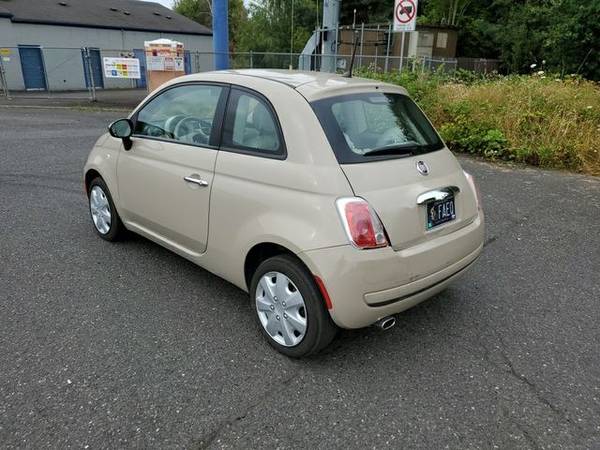 2012 FIAT 500 Hatchback Vancouver, WA - cars & trucks - by dealer -... for sale in Vancouver, OR – photo 3