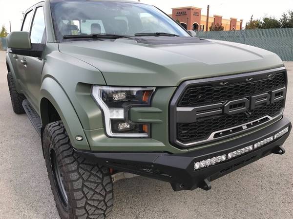 ONE OF A KING RAPTOR with MILITARY GREEN WRAP over white - cars & for sale in San Carlos, CA – photo 14