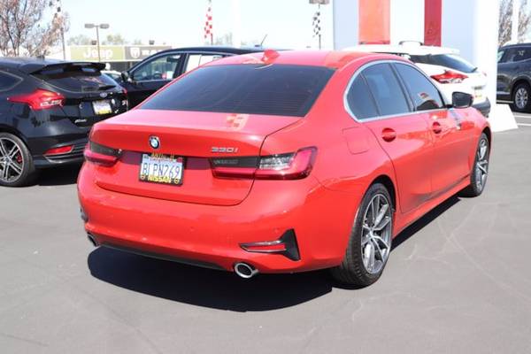 2019 BMW 3 Series 330i sedan MELBOURNE RED METALLIC for sale in Antioch, CA – photo 5