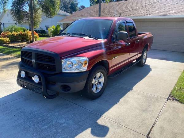 2008 Dodge Ram 1500 2WD Quad Cab 140.5 ST - cars & trucks - by... for sale in Venice, FL – photo 2