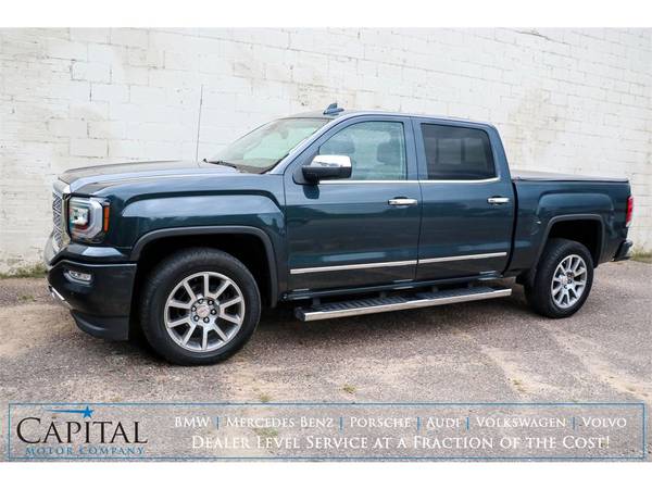 One Owner '17 GMC Denali Sierra 1500 Crew Cab for UNDER $39k! - cars... for sale in Eau Claire, WI – photo 3